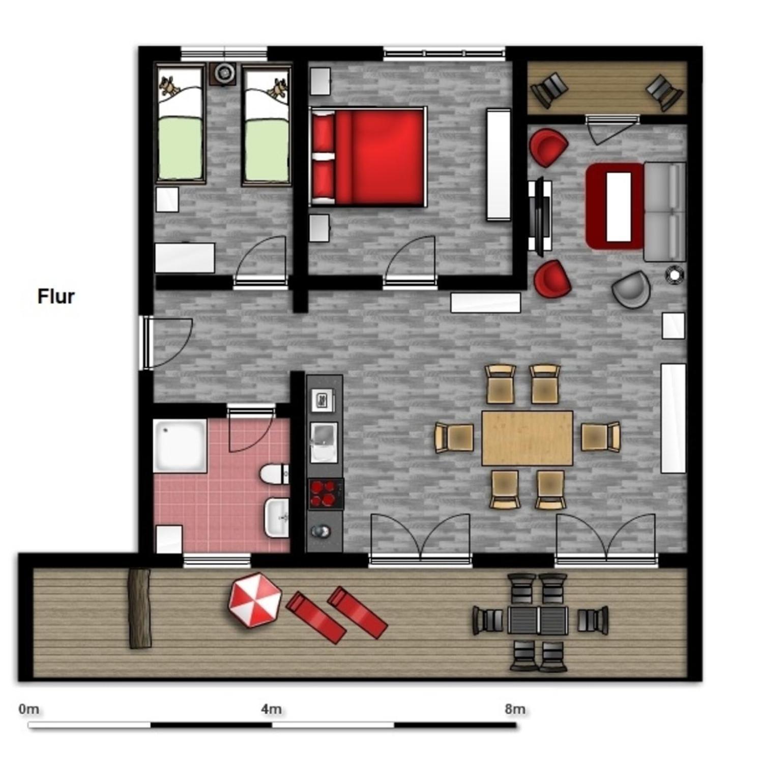 Ferienwohnung Am Rundsteg 13 Burgtiefe auf Fehmarn Exterior foto
